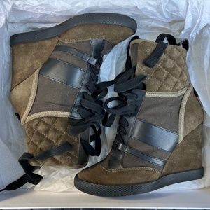 Chloe Kasia Wedge Boots - 36 EUR / 6 US